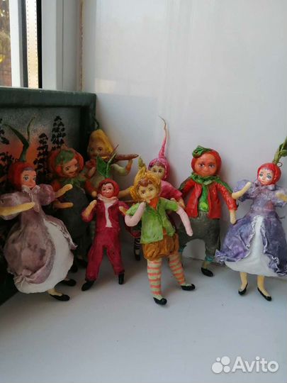 Новогодние игрушки сделанные из ваты