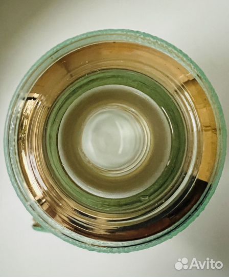 Элегантный графин богемского стекла, 1950-е годы