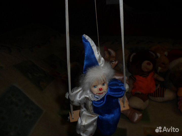 Клоун тряпичный