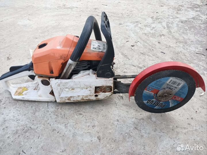 Бензорез из бензопилы