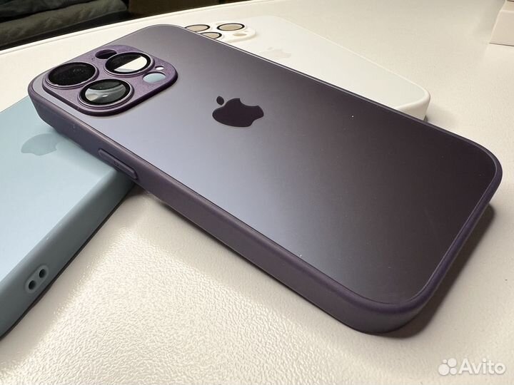 Чехол на айфон 15 про с защитой камеры