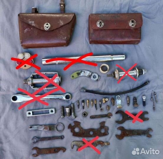 Остатки велосипеда Кама