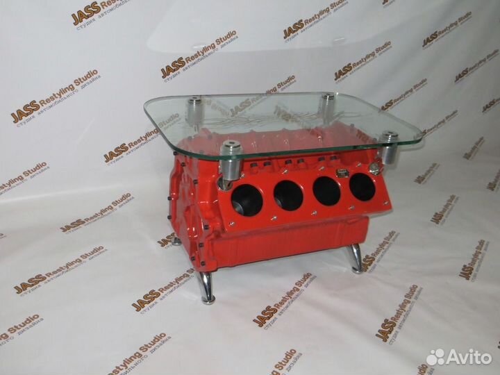 Журнальный столик V8 ЗИЛ 130 (Пластик, лёгкий)