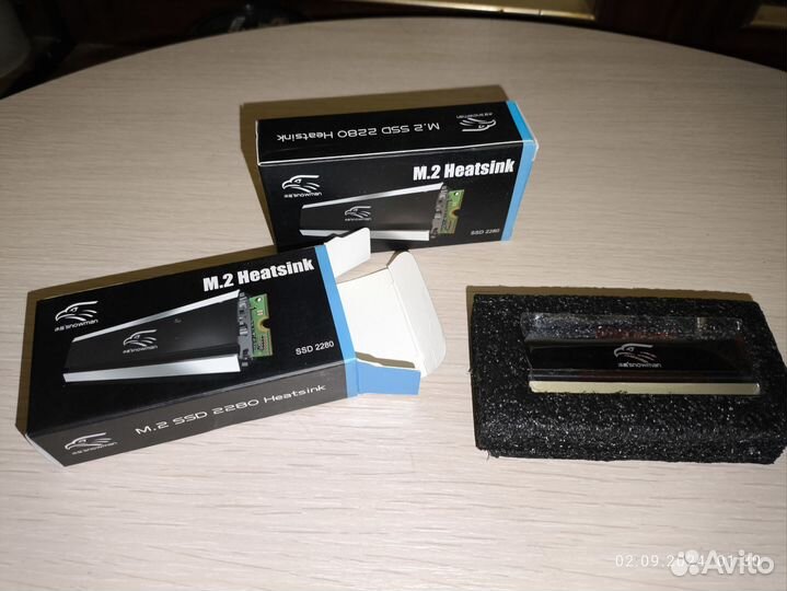 Радиатор (медный) для nvme дисков