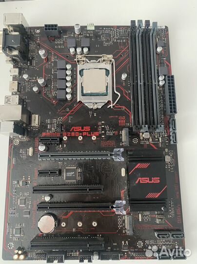 Материнская плата с процессором i5 7500