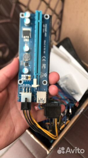 Райзер для видеокарты PCI-e x1 to x16