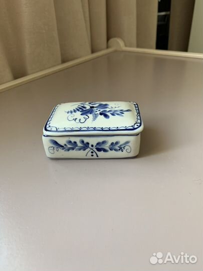 Гжель СССР посуда