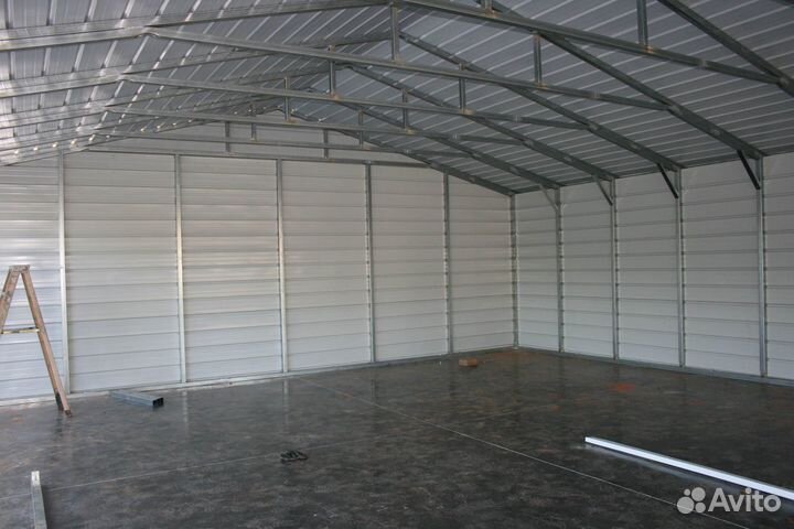 Быстровозводимые ангары из сэндвич панелей