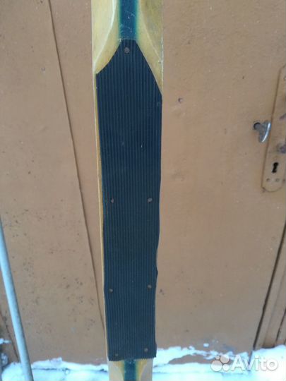 Лыжи деревянные с палками 60 г. СССР