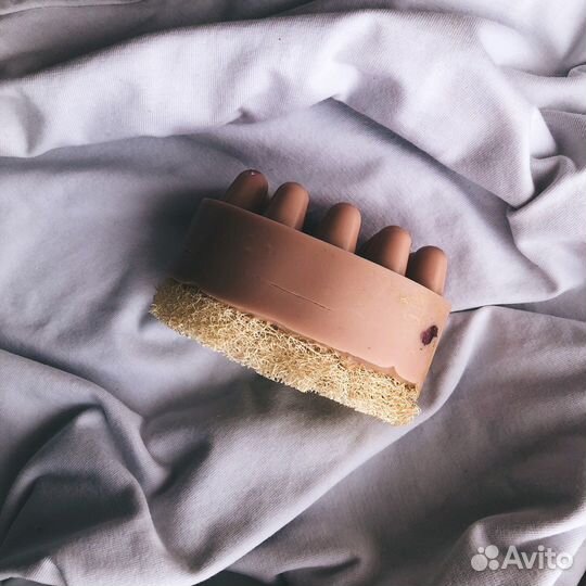 Массажное мыло-скраб