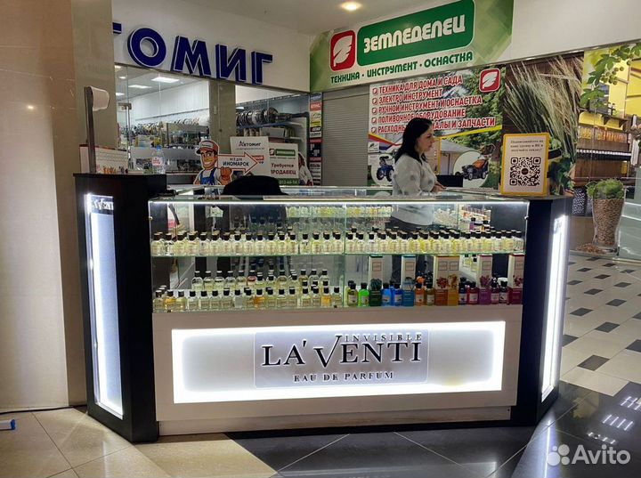 Сеть парфюм. отделов / Окупаемость 8 месяцев