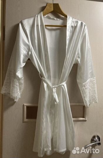 Халат шелковый