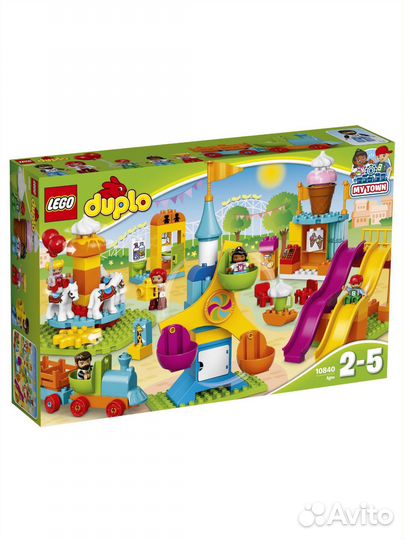 Lego duplo Большой парк аттракционов 10840
