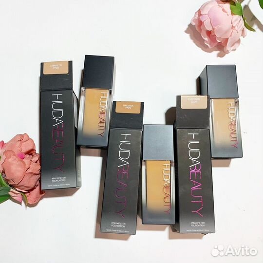 Huda beauty fauxfilter coffee amaretti/baklava