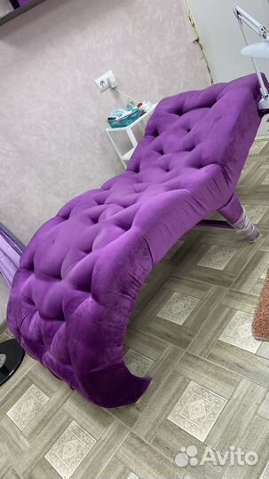 Анатомическая кушетка для наращивания ресниц