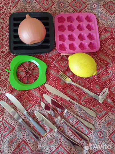 Приборы для сервировки и для кухни. Новые