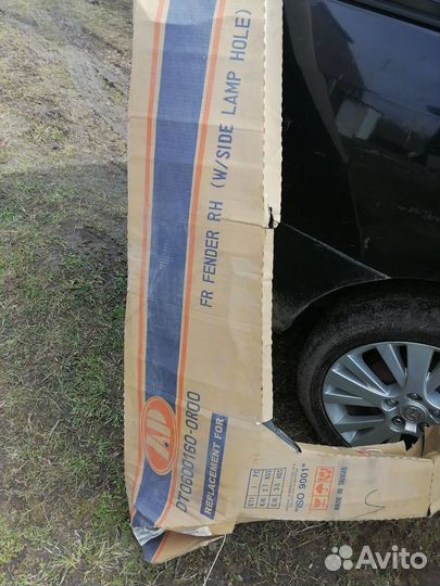 Крыло переднее правое на ниссан альмера
