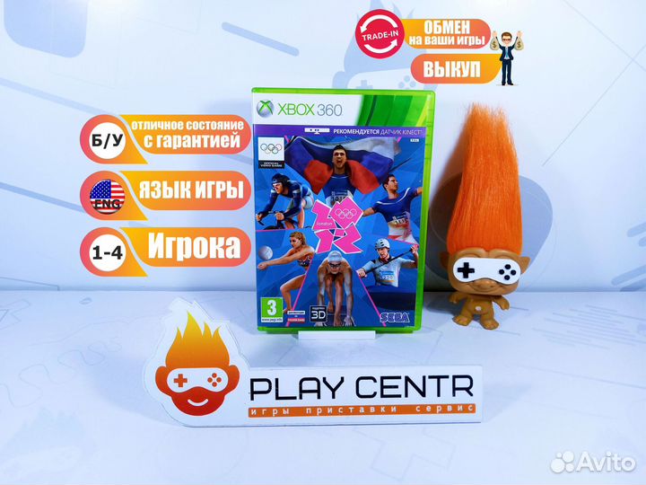 Диск для Xbox 360 London 2012 б/у с гарантией