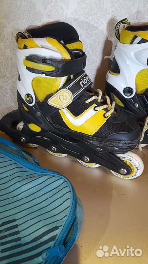 Роликовые коньки детские раздвижные