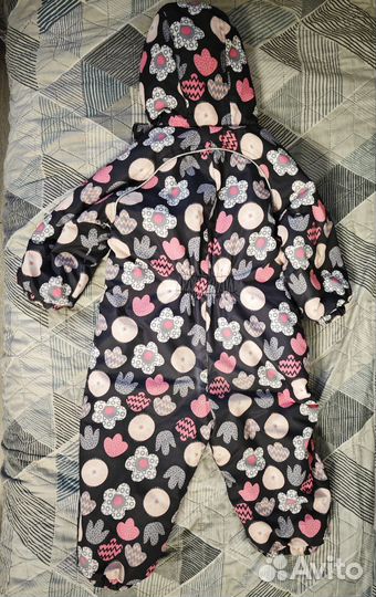 Зимний комбинезон Crockid для девочки 86