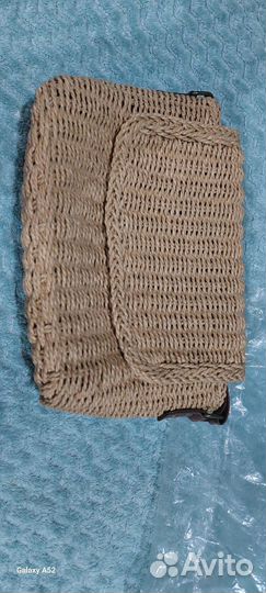 Соломенная сумка