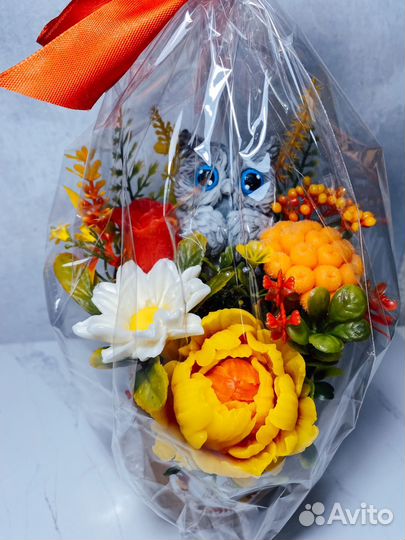 Букет из мыла