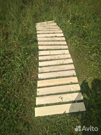 Садовые дорожки из дерева