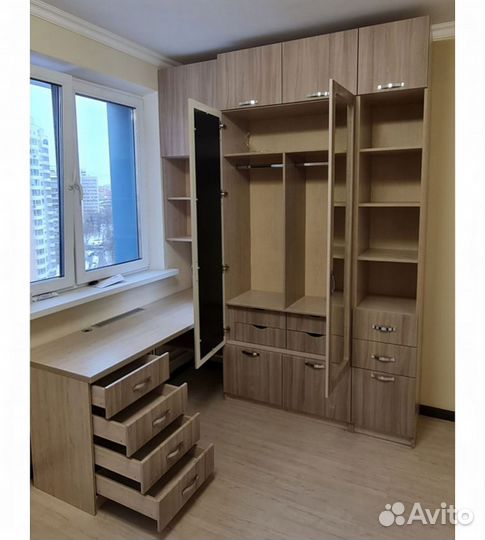 Детская зона у окна для двоих арт 441