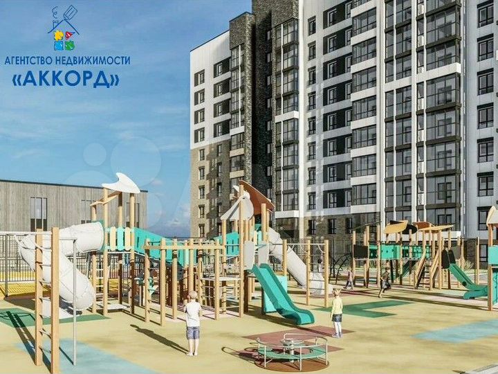 2-к. квартира, 55,1 м², 3/17 эт.