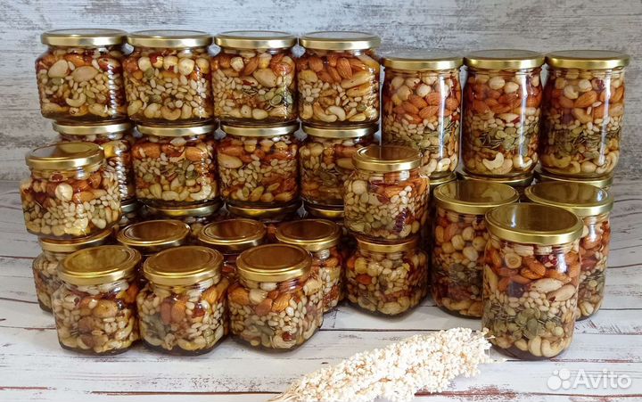 Орехи в меду