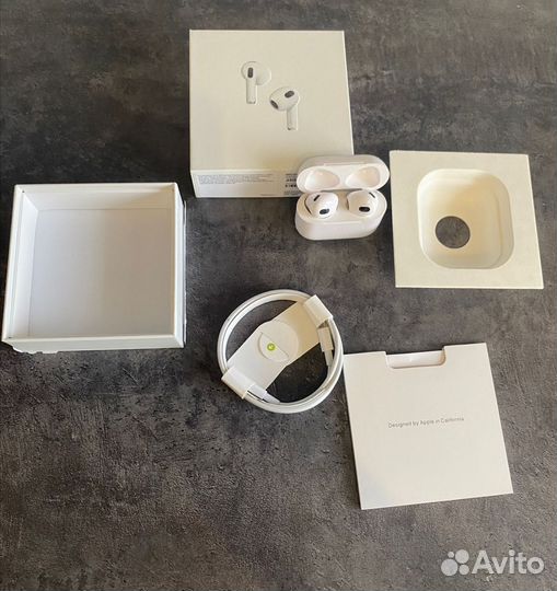Беспроводные наушники apple airpods 3