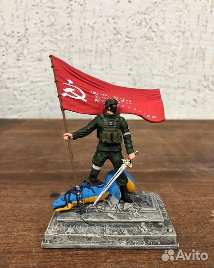 Оловянные солдатики 54 мм. В росписии