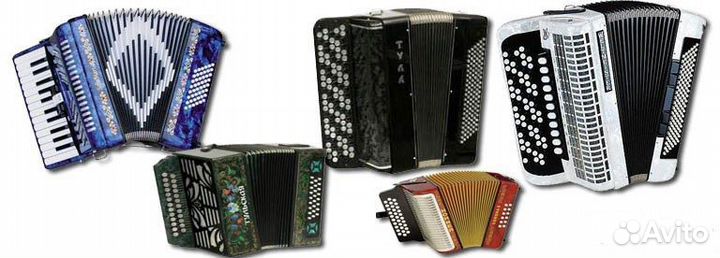 Ремонт аккордеона баяна