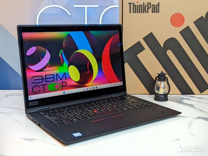 Сенсорная Lenovo Yoga X1 G3 i5-8350U 16GB + стилус