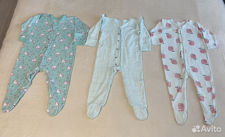Вещи пакетом для девочки 74 80