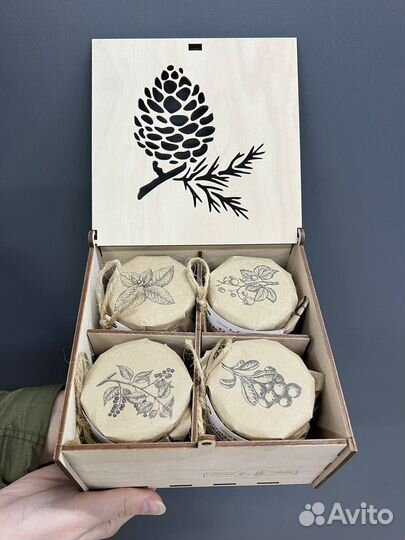 Подарочный сладкий набор «Шишка»