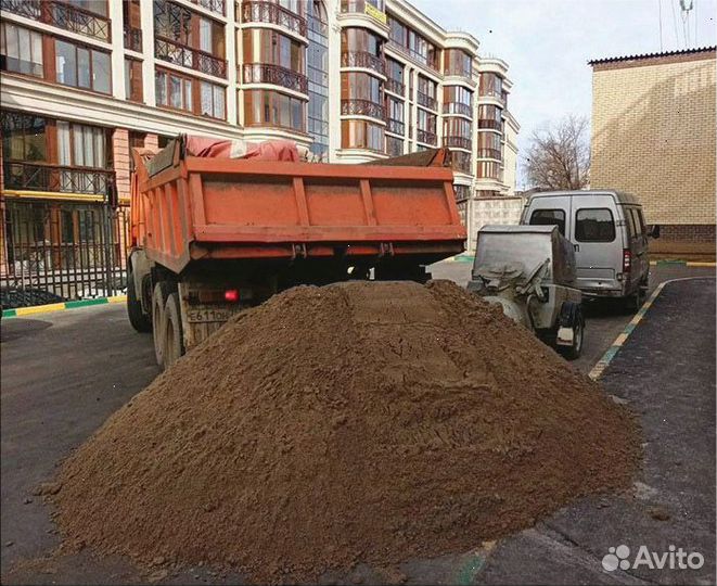 Песок сеяный