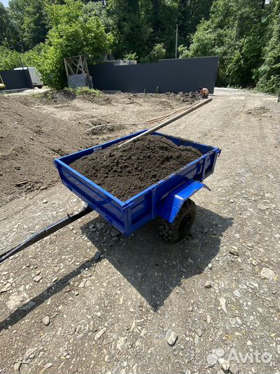 Прицеп телега для квадроцикла/ мотоблока
