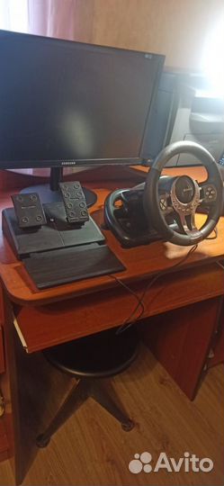 Игровой руль dexp