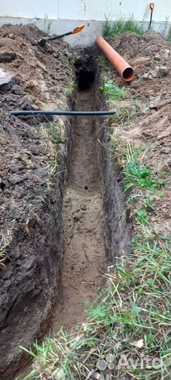 Ручная копка колодцев, септик. Бурение