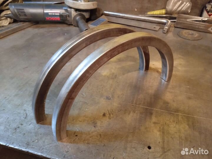 Трубогиб. Услуги трубогиба. Дуги. Кольца