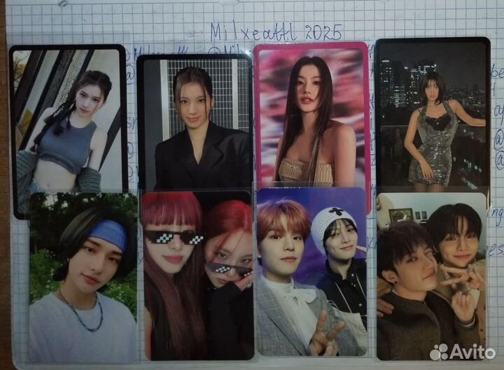 Официальные карты kpop