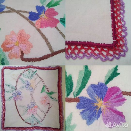 Винтажные вышивки