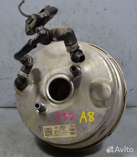 Усилитель тормозов вакуумный Audi / VW A8 III