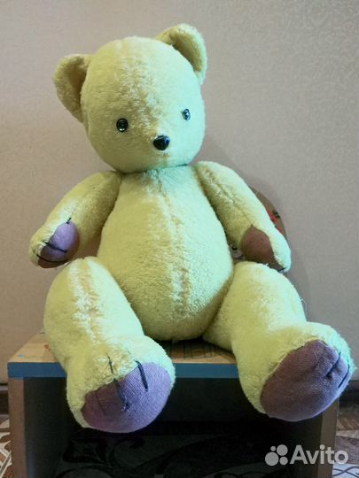 Большой винтажный медведь гдр