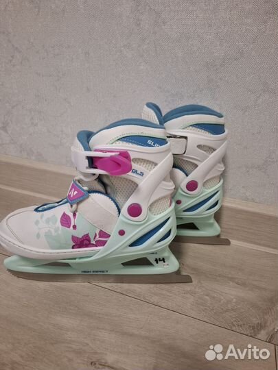 Коньки детские раздвижные nordway 31 36