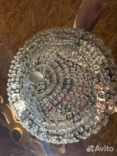 Люстра потолочная бу