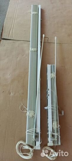 Жалюзи горизонтальные металлические-2 шт