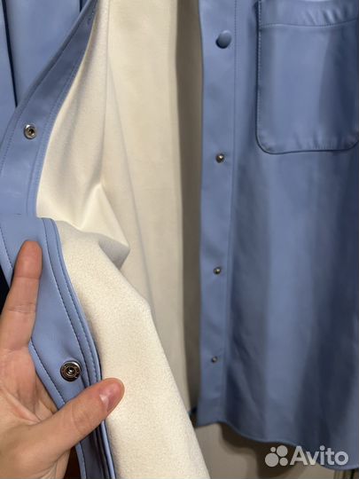 Кожаная рубашка