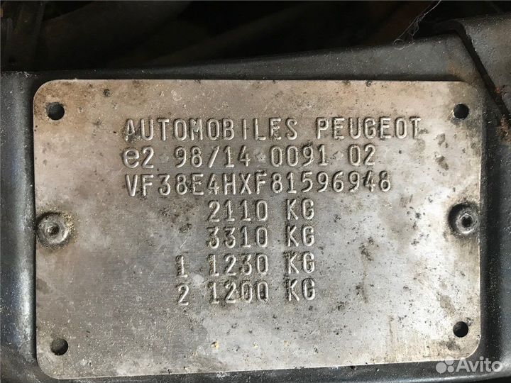 Разбор на запчасти Peugeot 406